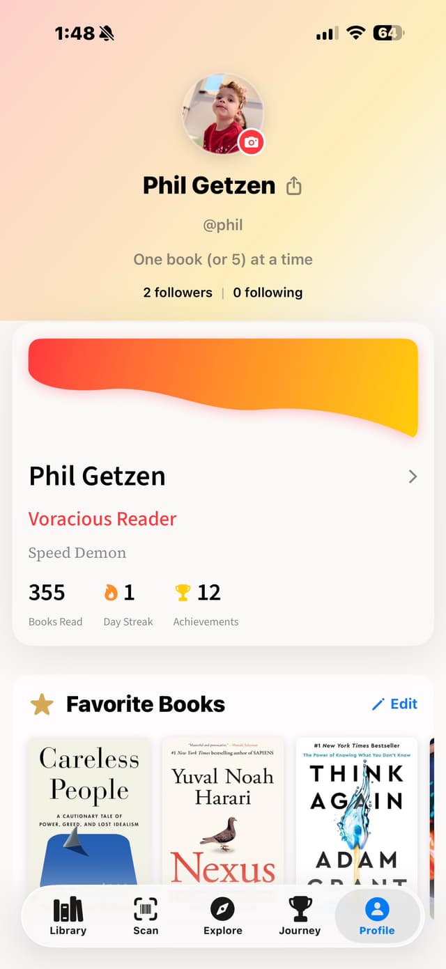 Your Reading Profile