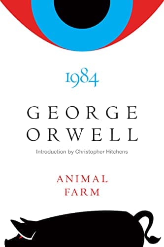 Cover of 1984 and Animal Farm