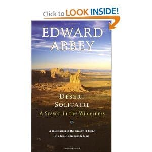 Cover of Desert Solitaire: A Season in the Wilderness