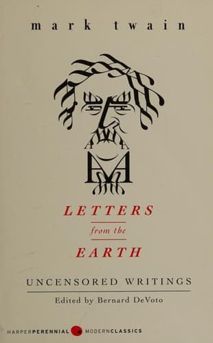 Cover of Letters from the Earth: Uncensored Writings