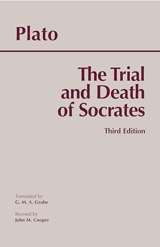 Cover of Trial and Death of Socrates