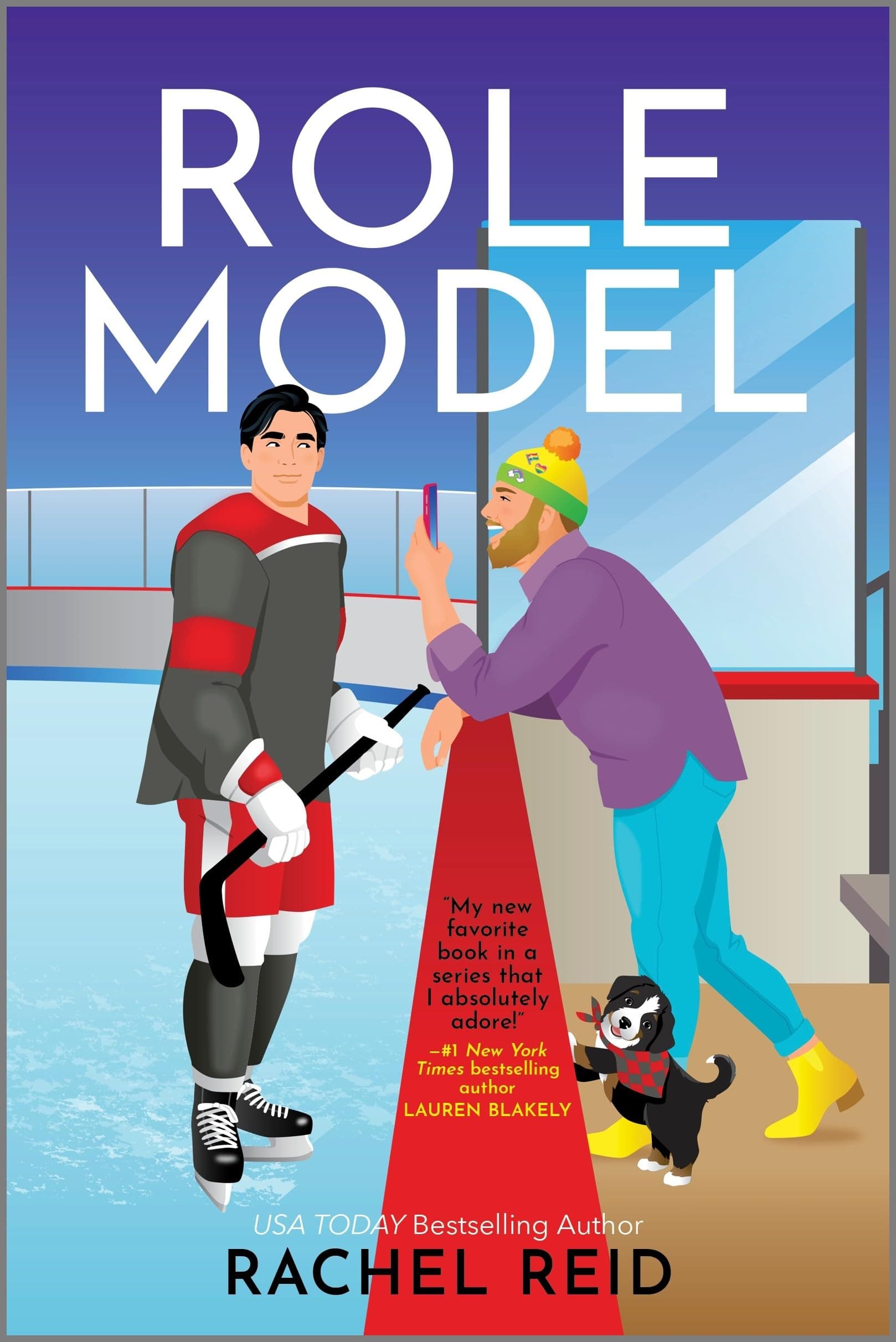 Cover of Role Model: A Spicy Gay Hockey Romance