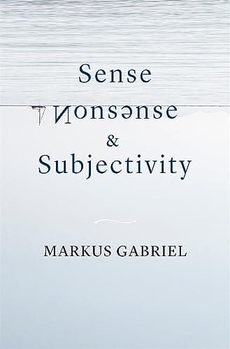 Cover of Sense, Nonsense, and Subjectivity