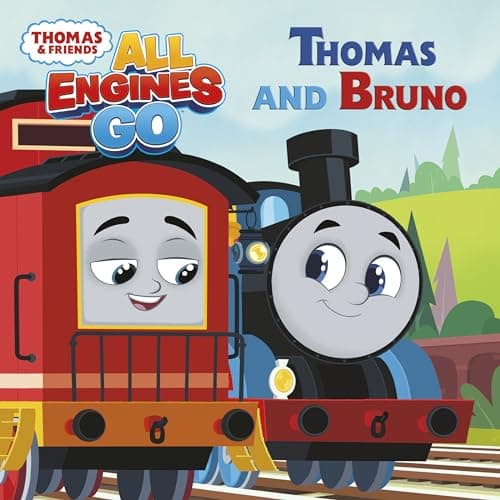 Cover of Thomas and Bruno (Thomas and Friends: All Engines Go)