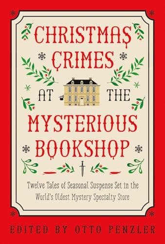 Cover of Christmas Crimes at the Mysterious Bookshop