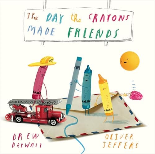 Cover of Day the Crayons Made Friends