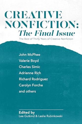 Cover of Creative Nonfiction, the Final Issue