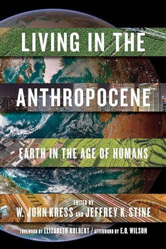 Cover of Living in the anthropocene