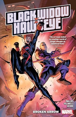 Cover of BLACK WIDOW and HAWKEYE