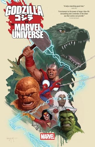 Cover of Godzilla vs. the Marvel Universe
