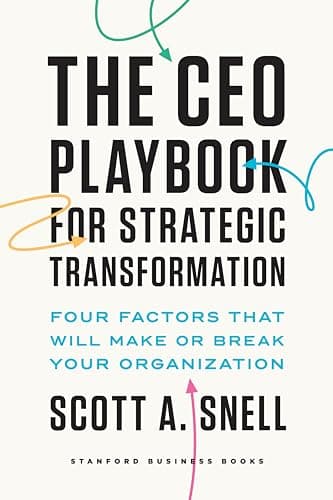 Cover of CEO Playbook for Strategic Transformation