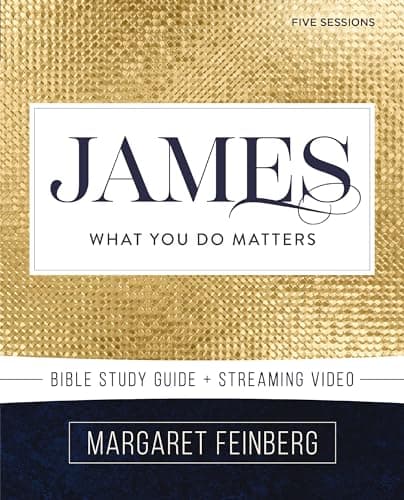 Cover of James Bible Study Guide Plus Streaming Video