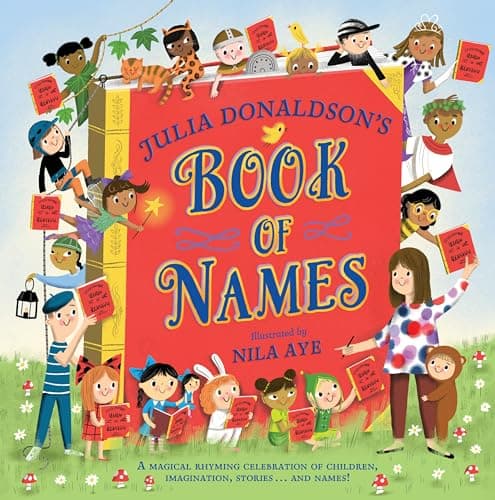 Cover of Julia Donaldson's Book of Names