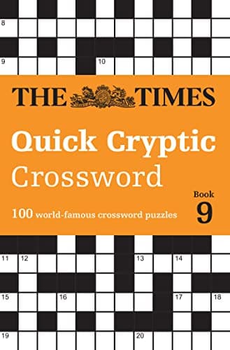 Cover of Times Quick Cryptic Crossword Book 9