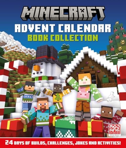 Cover of Minecraft Builds Advent Calendar