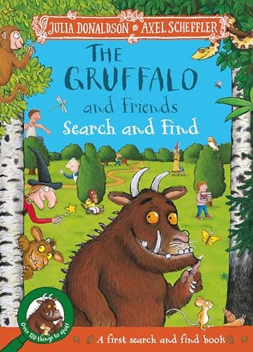 Cover of Gruffalo and Friends Search and Find Book