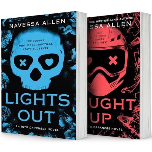 Cover of Into Darkness Series, 2 Books Collection Set, Lights Out: An Into Darkness Novel, Caught Up: Into Darkness Trilogy, by Navessa Allen
