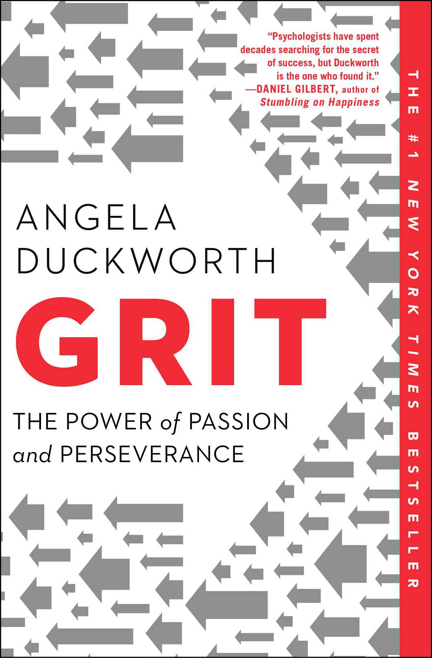 Cover of Grit: The Power of Passion and Perseverance