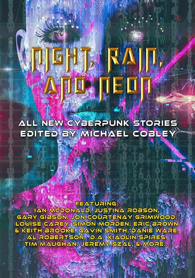 Cover of Night, Rain, and Neon