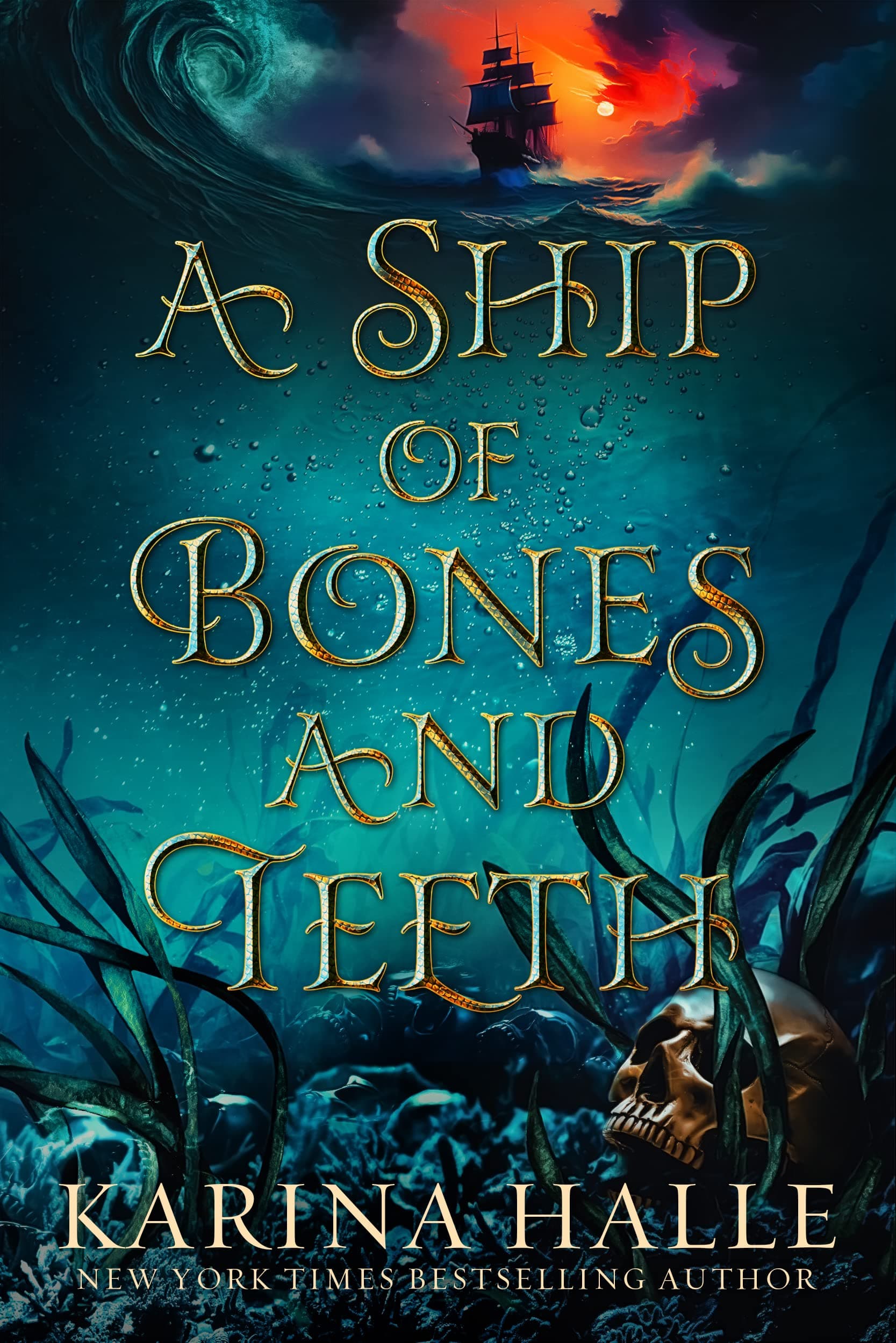 Cover of Ship of Bones and Teeth