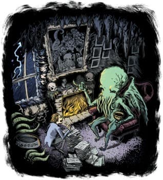 Cover of I, Cthulhu, or, What’s a Tentacle-Faced Thing Like Me Doing in a Sunken City Like This (Latitude 47° 9′ S, Longitude 126° 43′ W)?