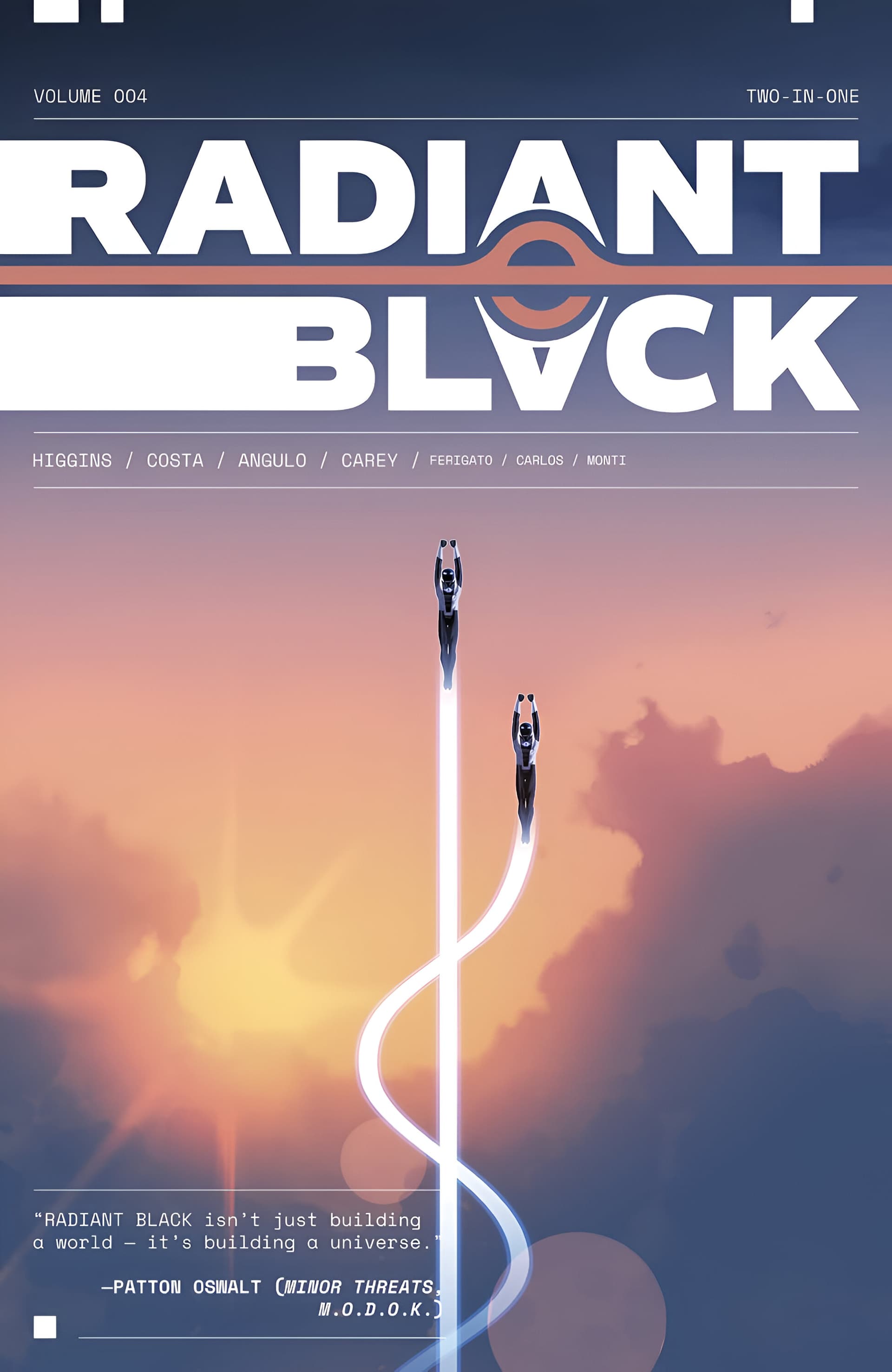 Cover of Radiant Black, Volume 4