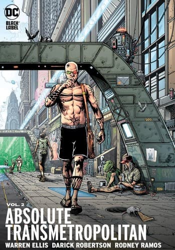 Cover of Absolute Transmetropolitan Vol. 2