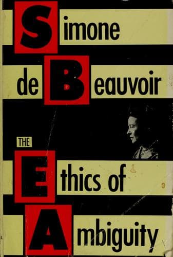Cover of Ethics of Ambiguity