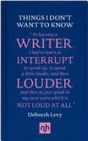 Cover of Things I Don't Want to Know