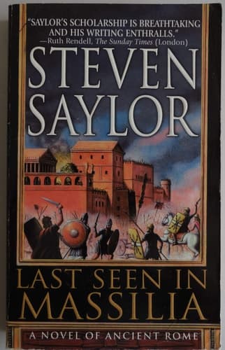 Cover of Last Seen in Massilia (Roma Sub Rosa, #8)