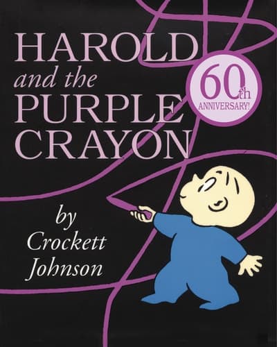 Cover of Harold and the Purple Crayon 50th Anniversary Edition