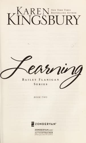 Cover of Learning (Bailey Flanigan, #2)
