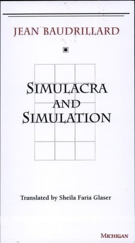 Cover of Simulacra and Simulation