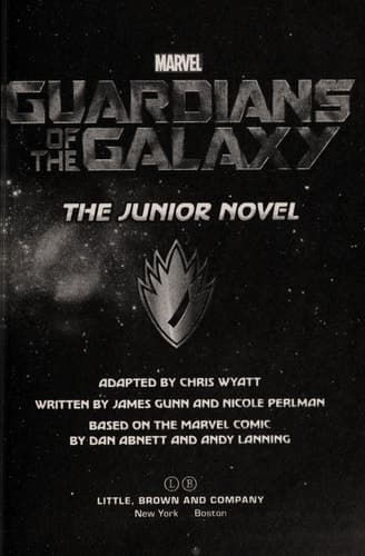 Cover of Guardians of the Galaxy: The Junior Novel