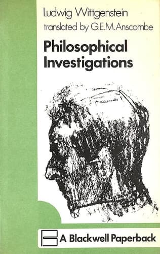 Cover of Philosophical Investigations
