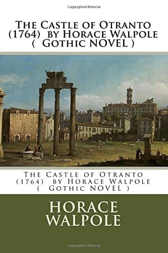 Cover of The Castle of Otranto (1764) by Horace Walpole ( Gothic NOVEL )