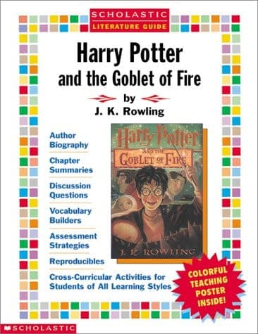 Cover of Harry Potter and the Goblet of Fire by J.K. Rowling