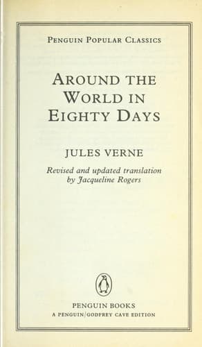 Cover of Around the world in eighty days