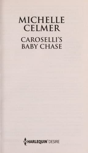 Cover of Caroselli's baby chase