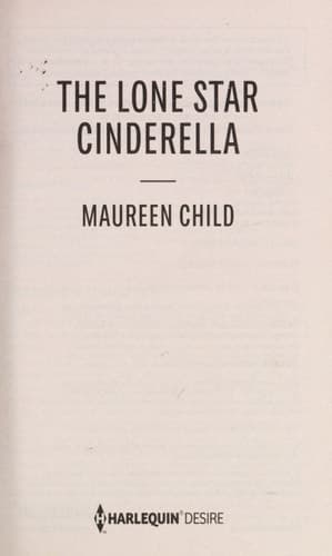 Cover of The Lone Star Cinderella
