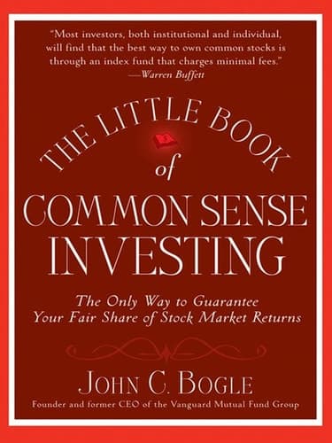 Cover of The Little Book of Common Sense Investing