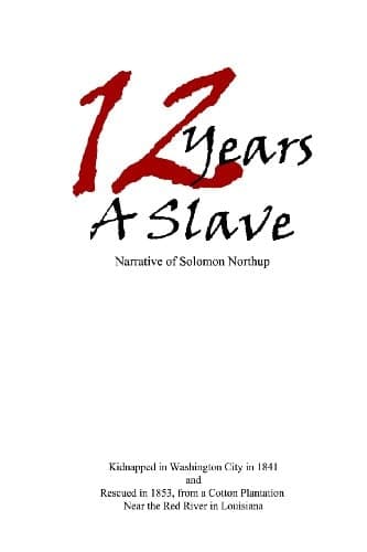 Cover of 12 Years a Slave