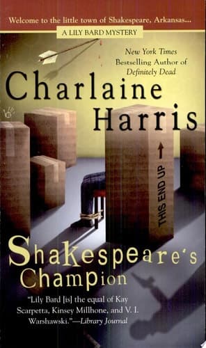 Cover of Shakespeare's Champion (The Second Lily Bard Mystery)