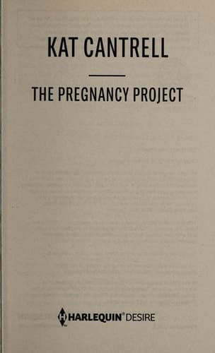 Cover of The pregnancy project