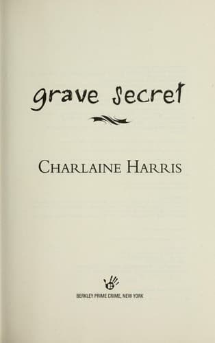 Cover of Grave secret