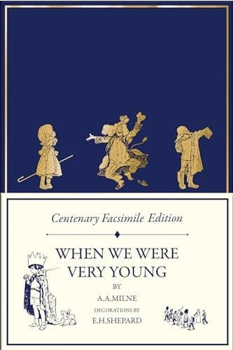 Cover of Centenary Facsimile Edition of When We Were Very Young