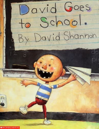 Cover of David goes to school