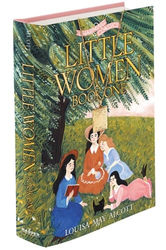 Cover of Little Women Book and Charm