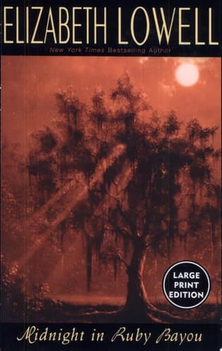 Cover of Midnight in Ruby Bayou [Large Print Edition]