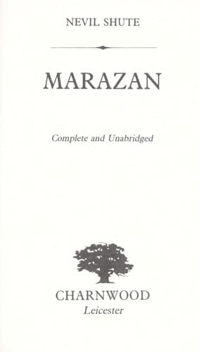 Cover of Marazan